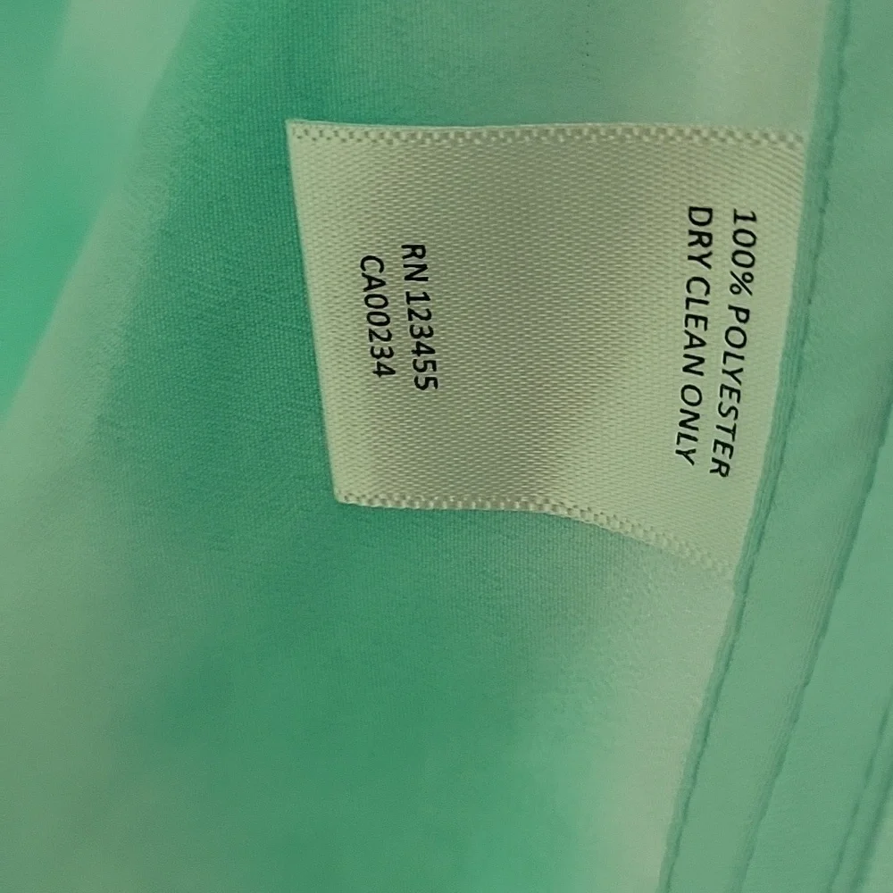 Design Lab Mint Flowy Crop - Picture 3 of 3